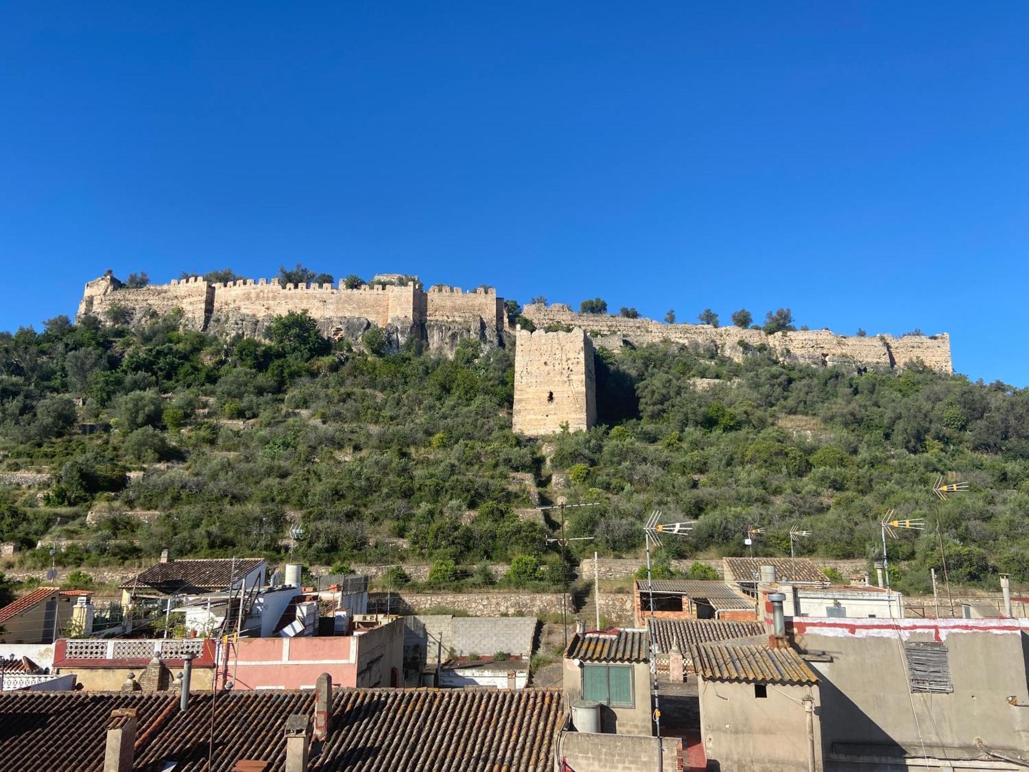 Casa Con Jacuzzi Y Piscina Con Vistas Al Castillo Corbera de Alcira Εξωτερικό φωτογραφία