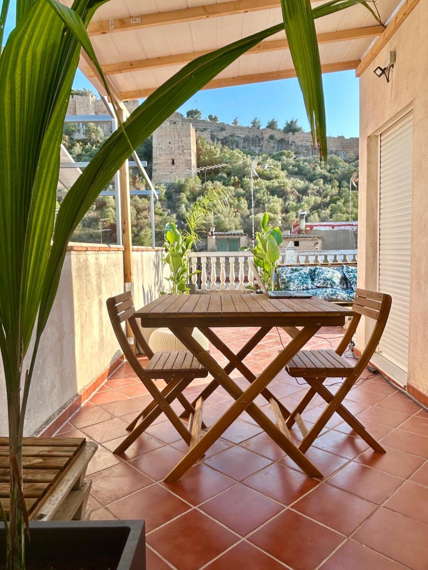 Casa Con Jacuzzi Y Piscina Con Vistas Al Castillo Corbera de Alcira Εξωτερικό φωτογραφία